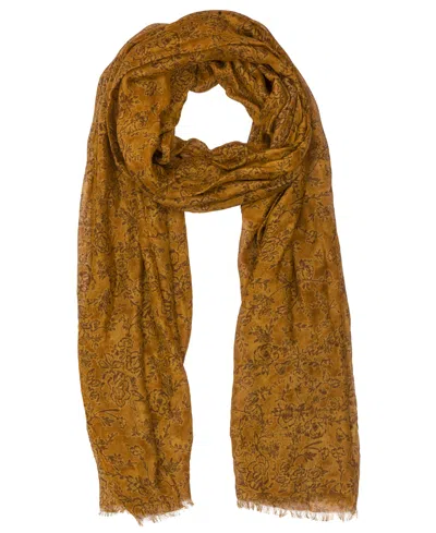 Patricia Nash Rose Garden Scarf In Brown