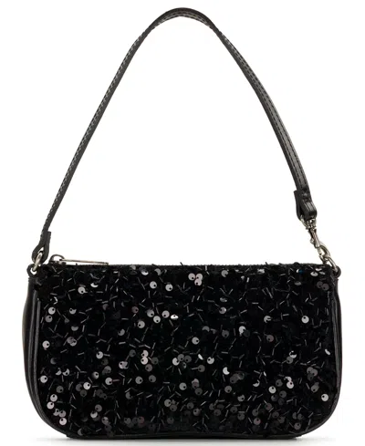 Patricia Nash Whitley Small Sequin Shoulder Handbag In Black