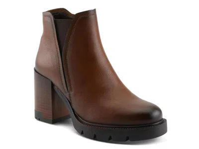 Patrizia Walkoff Bootie In Brown