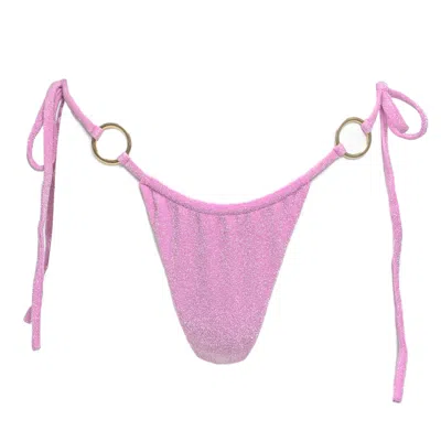 Patti Jane Swim Women's Cher's Pink Disco Bottoms