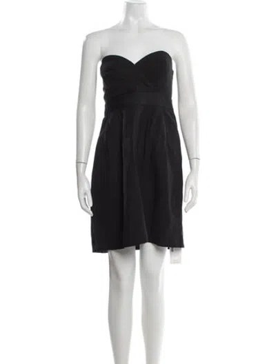 Pre-owned Paul & Joe Silk Mini Dress In Blue