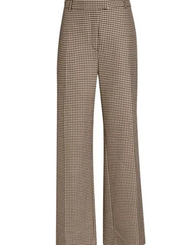 Paul & Joe Woman Pants Brown Size 10 Virgin Wool