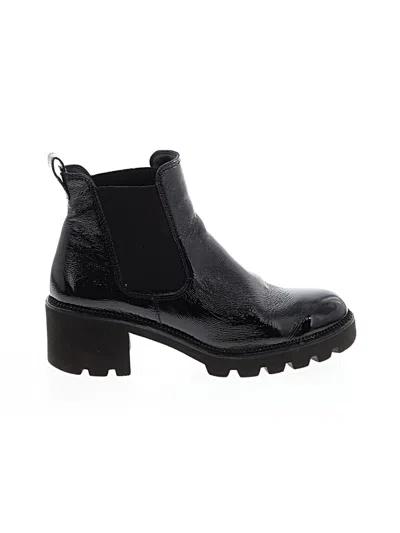 Pre-owned Paul Green Ankle Boots In Black