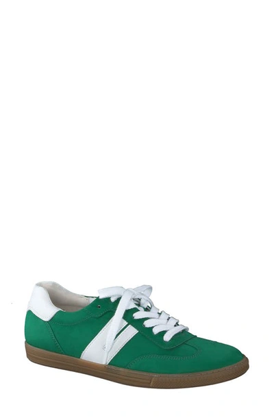 Paul Green Tilly Sneaker In Green White Combo