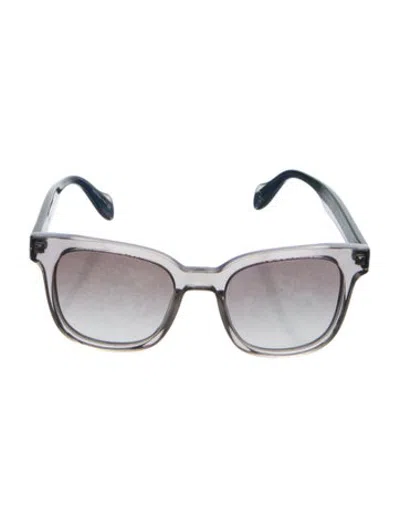 Pre-owned Paul Smith Square Gradient Sunglasses In Grey