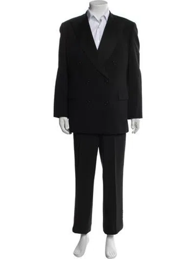 Pre-owned Paul Stuart Wool Two-piece Suit In Black