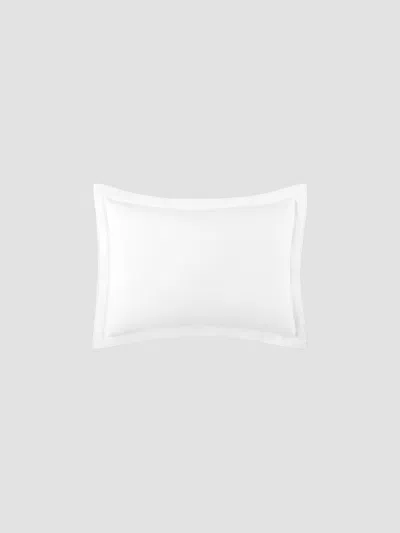 Peacock Alley Angie Stonewashed Matelassé Sham In White