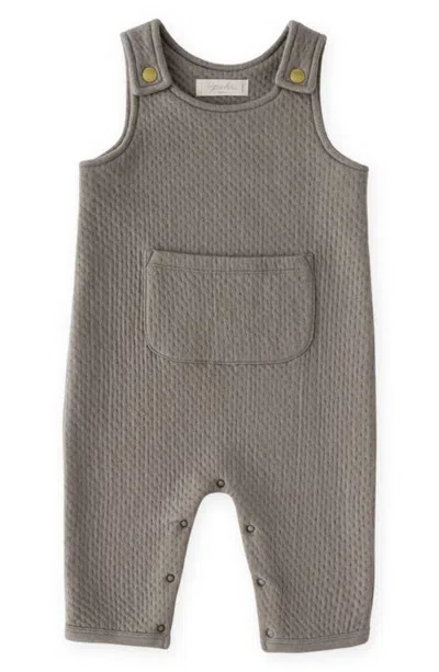 Pehr Babies'  Cloud Organic Cotton Overalls In Gray