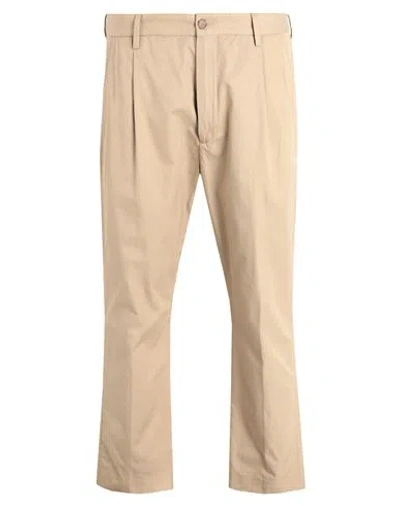 Pence Man Pants Beige Size 34 Cotton