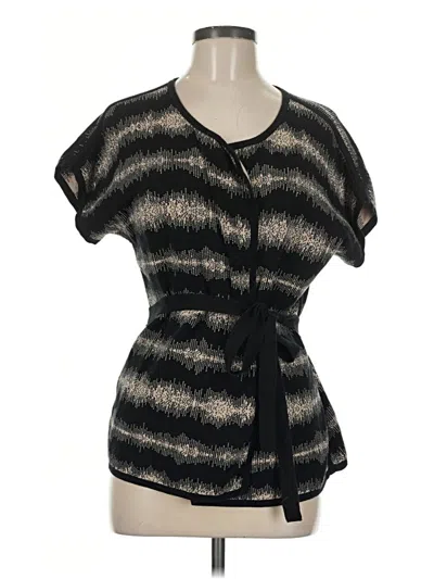 Pre-owned Pendleton Cardigan Sweater In Black