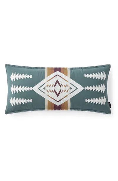 Pendleton Harding Hug Accent Pillow In Green