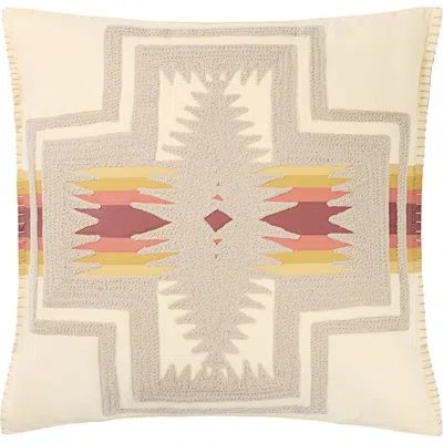 Pendleton Harding Square Accent Pillow In Brown
