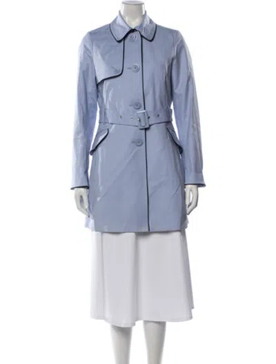 Pre-owned Pendleton Trench Coat In Blue