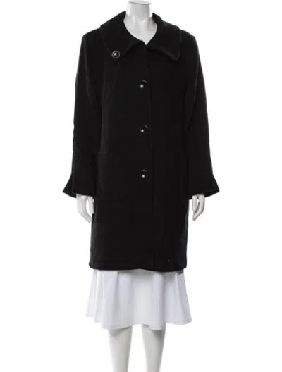 Pre-owned Pendleton Wool Coat In Black