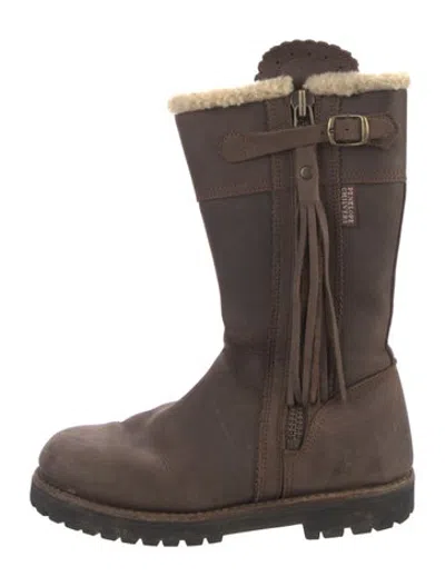 Pre-owned Penelope Chilvers Leather Boots In Brown