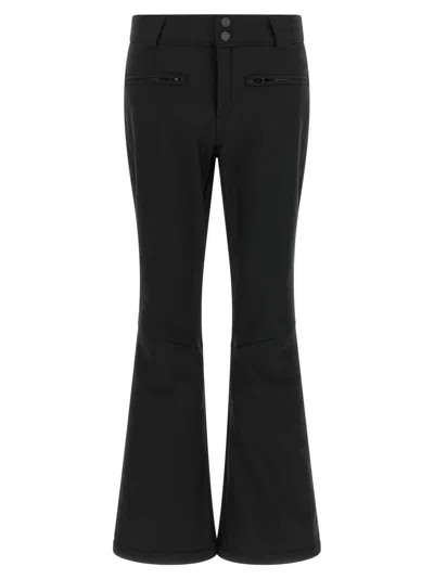 Perfect Moment Black Skinny Flared Pants