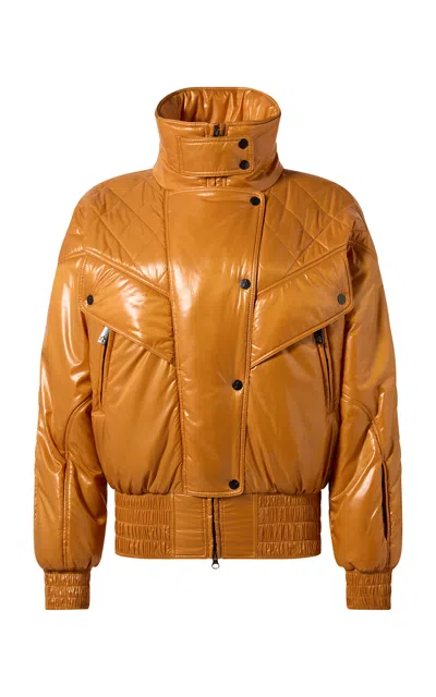 Perfect Moment Solaris Ski Jacket In Brown