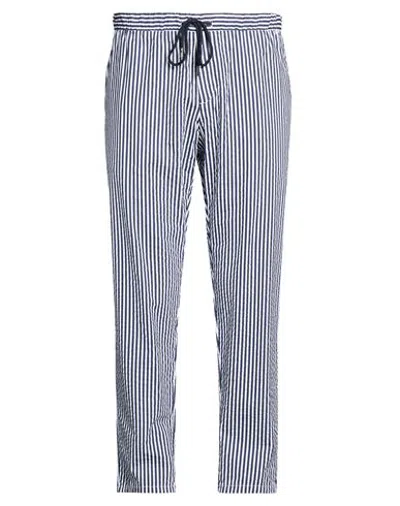 Perfection Man Pants Navy Size 42 Cotton, Polyamide In Gray
