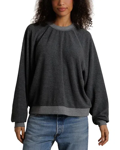 Perfectwhitetee Ziggy Reverse Fleece Oversized Sweatshirt In Gray