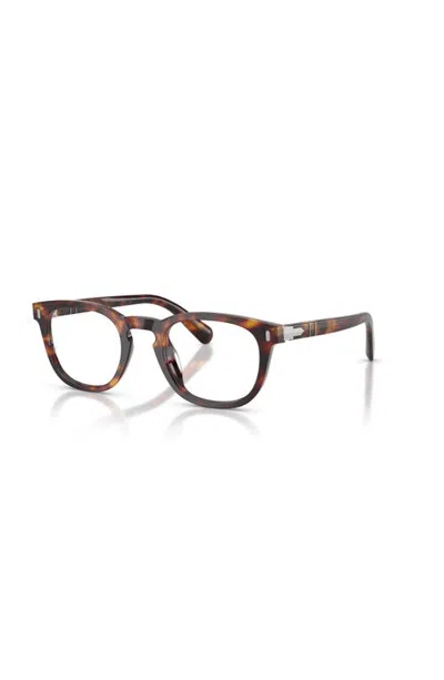 Persol 48mm Square Optical Glasses In Tortoise