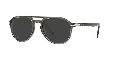Pre-owned Persol Officina Po 3235s Smoke Grey/ Grey 55/20/145 Unisex Sunglasses In Gray