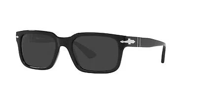 Pre-owned Persol Po 3272s Black/grey 53/20/145 Men Sunglasses In Gray