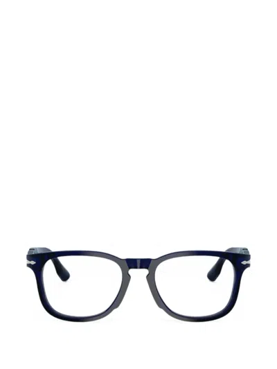 Persol Square-frame Glasses In Blue