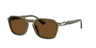 Persol Unisex Sunglass Po3414s In Brown