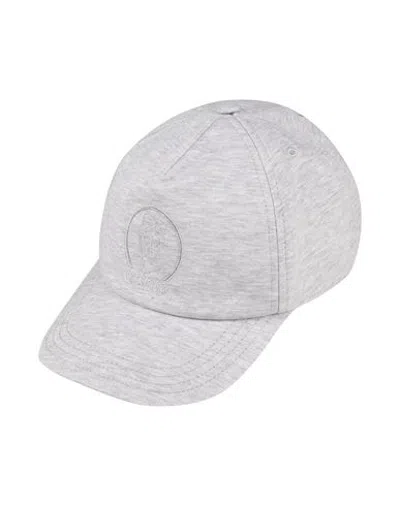 Peserico Woman Hat Light Grey Size M Cotton, Viscose, Metallic Fiber, Elastane