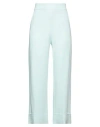 Peserico Woman Pants Light Green Size 8 Viscose, Elastane