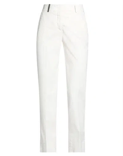 Peserico Woman Pants Light Pink Size 4 Cotton, Elastane In Pink