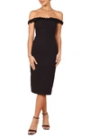 Petal And Pup Florez Off The Shoulder Dress In Black