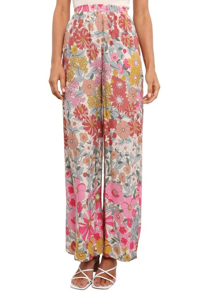 Petal And Pup Hart High Waist Floral Wide Leg Pant