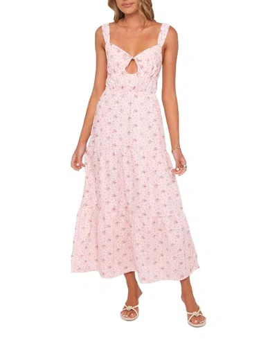 Petal And Pup Kendra Maxi Dress In Pink