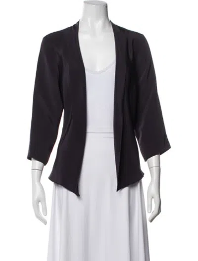 Pre-owned Peter Cohen Silk Jacket In Purple