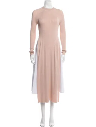 Pre-owned Peter Do Silk Crew Neck Sweater In Neutrals