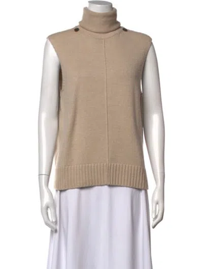 Pre-owned Peter Do Turtleneck Sweater In Neutrals