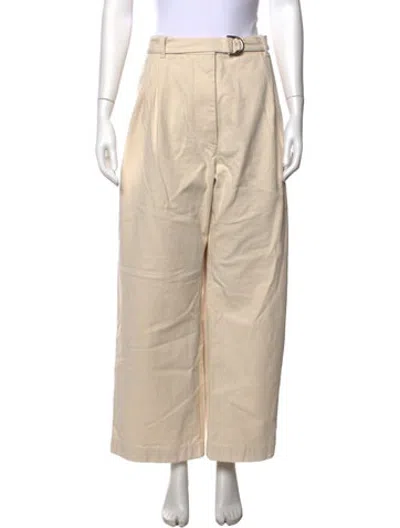 Pre-owned Peter Do Wide Leg Pants In Neutrals