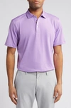 Peter Millar Solid Jersey Performance Polo In Dragonfly