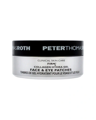 Peter Thomas Roth Unisex Firmx Collagen Hydragel Face Plus Eye Patches 30 Pairs In White