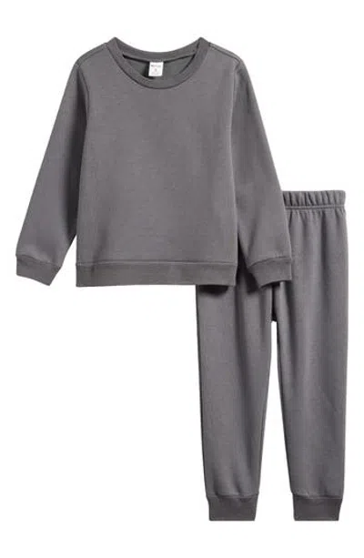 Petit Lem Kids' Sweatshirt & Joggers Set In Multi