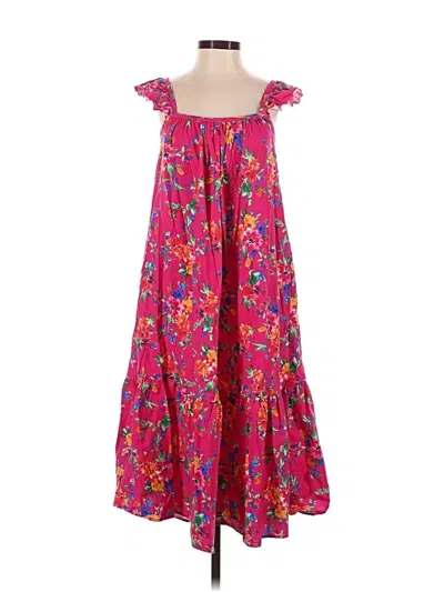 Pre-owned Petite Plume Casual Dress In Pink