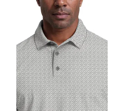 Pga Tour Men's Short-sleeve Polo Shirt In Gray
