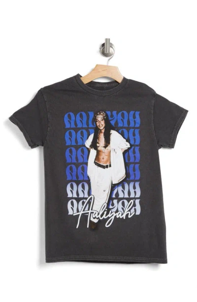 Philcos Aaliyah Repeated Graphic T-shirt In Gray