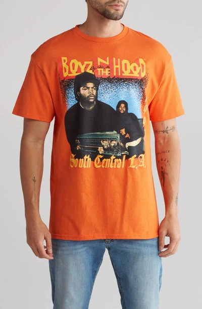 Philcos Boyz In The Hood Graphic T-shirt In Orange