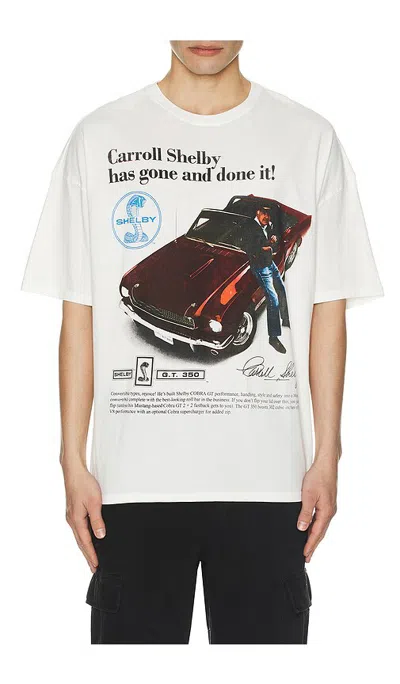 Philcos Shelby Gt 350 Convertible Oversized Tee In Cream Pigment