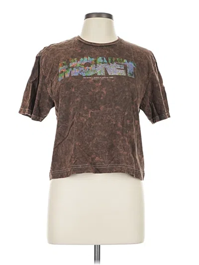 Pre-owned Philcos Short Sleeve T-shirt In Brown