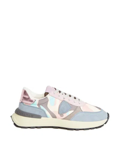 Philippe Model Paris Antibes Low Camouflage Sneakers In Multiple Colors