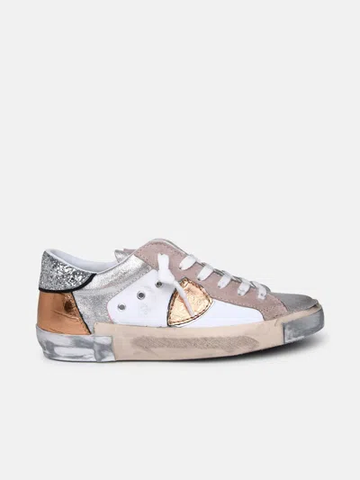 Philippe Model Prsx Sneakers In Multicolor Leather