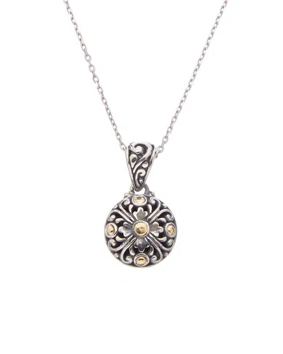 Phillip Gavriel 18k & Silver Necklace In Metallic